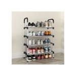 4 TIER STEEL SHOE RACK