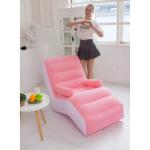 INFLATABLE SOFA SINGLE SIZE - PINK