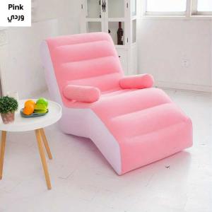 INFLATABLE SOFA SINGLE SIZE - PINK