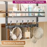 B5176 HANGING SHELF BEHIND THE DOOR (6 HOOK)