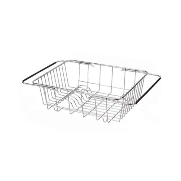 DISH DRYING RACK  SILVER