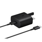 Samsung 25W PD Adapter with USB-C to USB-C Cable (3A) 1M