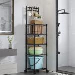 5 LAYER UNIVERSAL STORAGE RACK  BLACK -8033