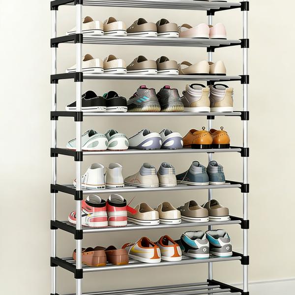 9 TIER STEEL SHOE RACK