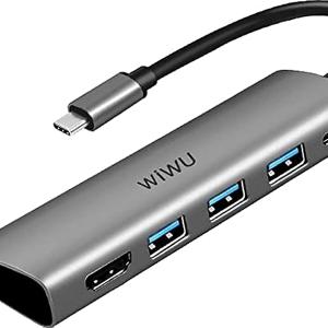 WIWU ALPHA 5 IN 1 USB-C HUB A531H