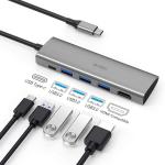 WIWU ALPHA 5 IN 1 USB-C HUB A531H