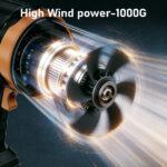 KINZIR POWERFULL AIR BLOWER  800W