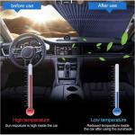 CAR FRONT GLASS FOLDABLE SUNSHADE 70CM