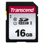 TRANSCEND 16GB SD CARD UHS-I U1 TS16GSDC300S