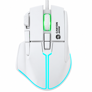 CANYON mouse Fortnax GM-636 RGB 9buttons Wired White