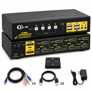 DISPLAY PORTKVM SWITCH 4 PORT 4K