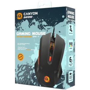CANYON mouse Star Raider GM-1 RGB 6buttons Wired Black