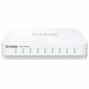 D-LINK 8 PORT GIGABIT SWITCH DGS-1008A