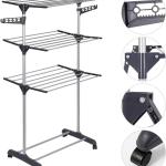 3 TIER FOLDING CLOTHS HANGER