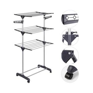 3 TIER FOLDING CLOTHS HANGER