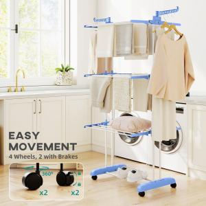 3 TIER FOLDING CLOTH HANGER