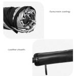 FOLDABLE CAR SUN SHADE UMBRELLA  SILVER S-110 (80X140)