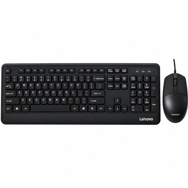 LENOVO WIRED KEYBOARD WITH MOUSE KM102