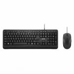 LEVOVO WIRED KEYBOARD WITH MOUSE 160 USB (3697)