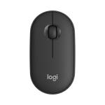 LOGITECH WIRELESS MOUSE PEBBLE 910-005576 BLK