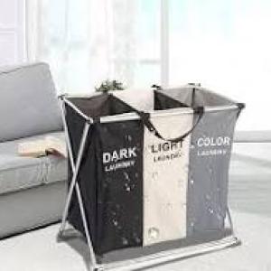 FOLDABLE LAUNDRY BASKET3 BAG