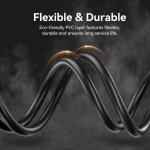 Vention HDMI-D Male to HDMI-A Male 4K HD Cable 3M Black
