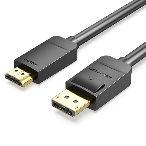 Vention DP to HDMI Cable 3M Black