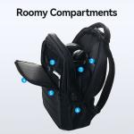 Vention Water-Repellent Laptop Backpack (45cm x 30cm x 20cm) Black
