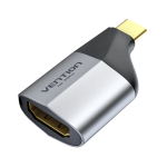 Vention Type-C to HDMI Adapter Gray Aluminum Alloy Type