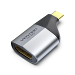 Vention Type-C to HDMI Adapter Gray Aluminum Alloy Type