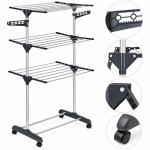 3 TIER FOLDING CLOTHS HANGER