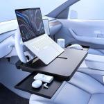 MULTIFUNCTION CAR STEERING WHEEL DESK BLACK
