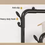DOUBLE  POLE CLOTH RACK