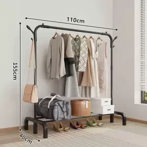 SINGLE POLE CLOTH RACK