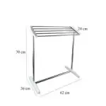 TOWEL DRYING RACK (GREY)