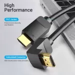 Vention HDMI Right Angle  Cable 270 Degree 2M Black
