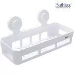 BATHLUX BATHROOM  SQUARE BATHROOM SHOWER SHELF ORGANIZER
