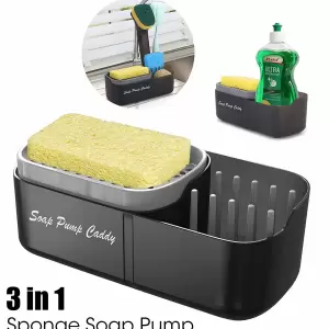 SOAP PUMP AND SINK CADDY