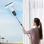 FLOOR DUST SPRAY MOP (WHITE)