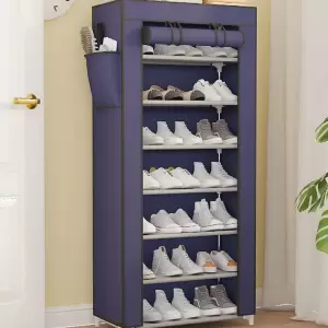 SHOES RACK 8 LAYER WITH ZIPPER TYPE