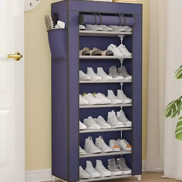 SHOES RACK 8 LAYER WITH ZIPPER TYPE