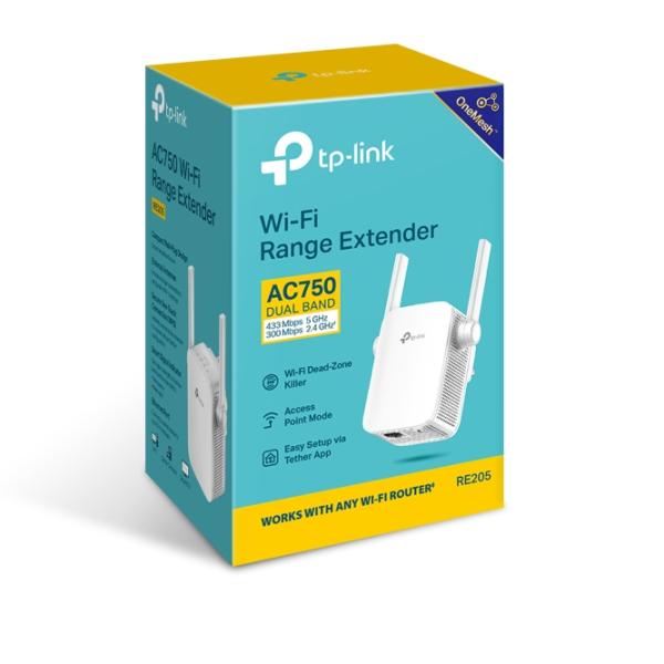 TPLINK RANGE EXTENDER RE205