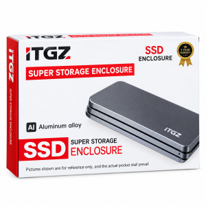SSD ENCLOSURE ITGZ ALUMINUM ALLOY