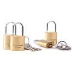 TERMINATOR BRASS PAD LOCK SET 4:1 TPLS20A4
