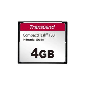 TRANSCEND COMPACT FLASH CARD 4GB  TS4GCF180I