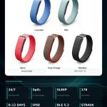 VALDUS SCREENLESS SMART AIR BAND BLACK