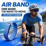 VALDUS SCREENLESS SMART AIR BAND BLUE