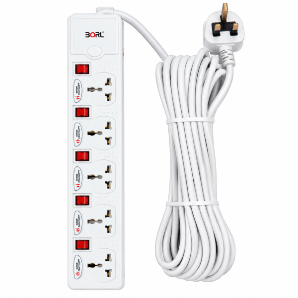 BORAL POWER EXTENTION 5 WAY 5MTRS