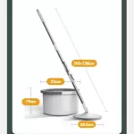 CLEAN WATER SPIN MOP WITH BUCKET
