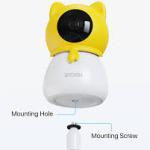 ZOSI 4.0MP  SMART BABY CAMERA  WITH STAND